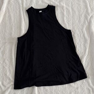 lululemon athletica Black High-Neck Muscle Tank